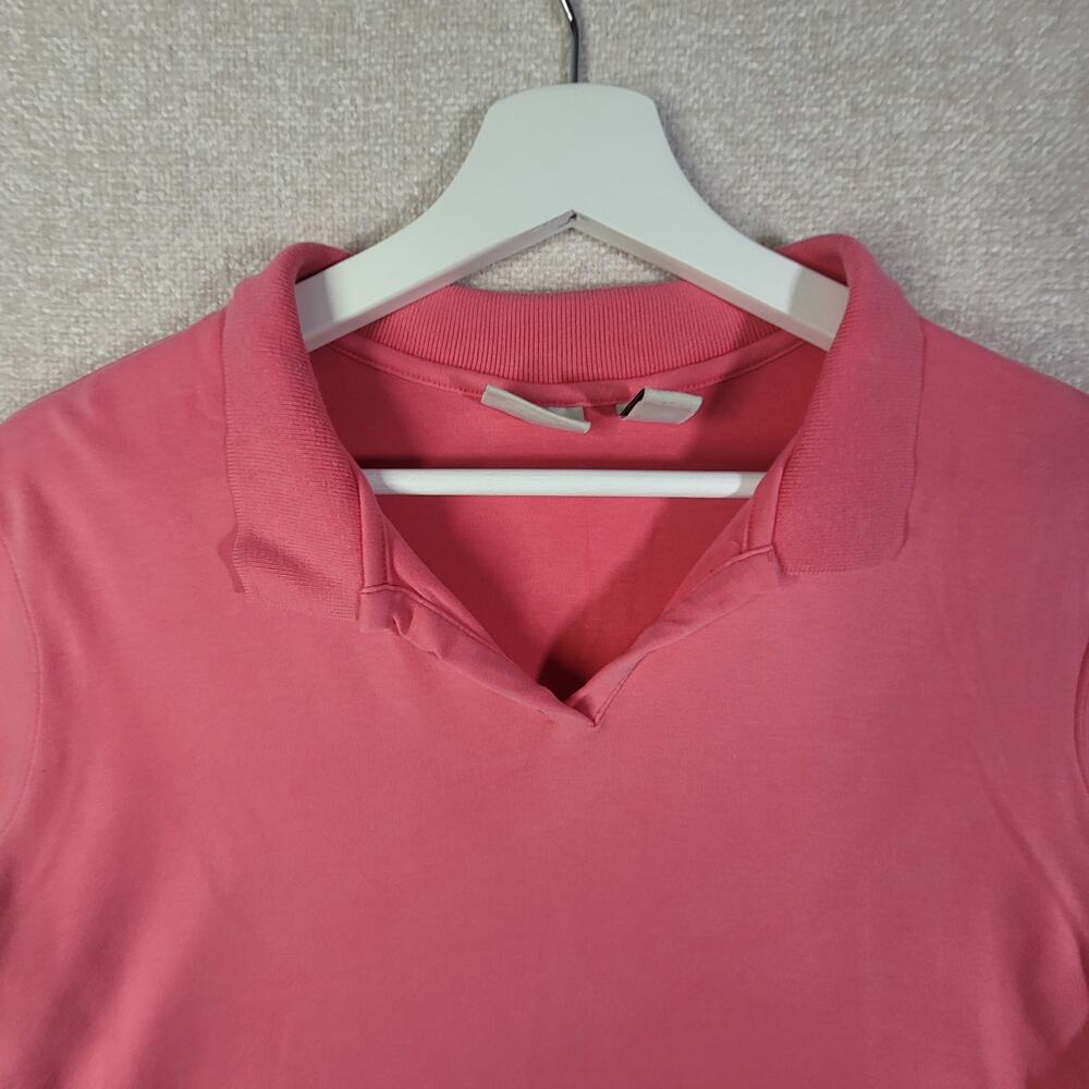 Chic Classic Elements Pink Polo Shirt - Size XL